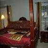 (set of 2) 4 shelf bookcase in brown. 1