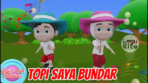 Setiap orang akan senang jika mempunyai foto kartun pada smartphone yang keren tentunya semua orang ingin mengileksi gambar animasi yang sangat bagus. Topi Saya Bundar 3d Lagu Anak Indonesia Youtube