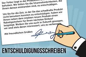 Contextual translation of entschuldigung für die späte antwort into english. Entschuldigungsschreiben Den Richtigen Ton Treffen