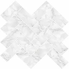 Maybe you would like to learn more about one of these? East Urban Home Herringbone 3 81cm X 7 62cm Marble Peel Stick Splashback Tile In White Reviews Wayfair Co Uk