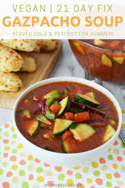 This Gazpacho Recipe Is So Easy And It Makes For Great Leftovers Gazpacho Is A Soup Served Cold And Is The Pe Cold Meals Fall Recipes Healthy Gazpacho Recipe