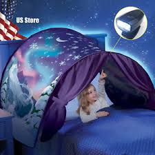 Kids Dream Tents Foldable Winter Wonderland Bed Led Light Baby Tent Indoor Xmas 637012227851 Ebay