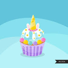 These cupcakes are just as enchanting, but much simpler to make! Unicorn Cupcake Clipart Rainbow Cupcakes Baking Cake Graphics Card Making Planner Stickers Emb In 2021 Cupcake Clipart Unicorn Cupcakes Clip Art