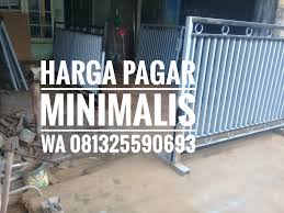 Untuk model pintu lipat besi minimalis standart seperti contoh pada gambar diatas, umumnya harga yang ditawarkan adalah mulai 1.100 ribu per meter (mei 2019). Harga Pagar Besi Wa 081325590693 Home Facebook