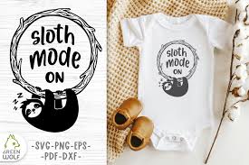 Download Funny Svg Sloth Svg Funny T Shirt Designs Svg Baby Designs Svg By Green Wolf Art Thehungryjpeg Com