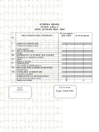 In romania, jumatate dintre absolventii invatamantului in aceste conditii, planul cadru pentru invatamantul primar in anul scolar viitor prevede scaderea numarului orelor de limba romana si dublarea celor de. Schema Orara