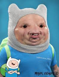 Hyper Realistic Finn By Itsmiketheboxer On Twitter Adventuretime Adventure Time Funny Realistic Cartoons Cartoons Real Life