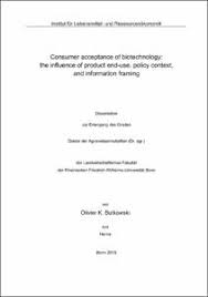 Black diamond termite and pest control inc. Consumer Acceptance Of Biotechnology The Influence Of Product End Use Policy Context And Information Framing