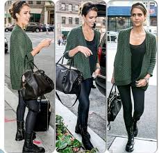 Jessica Alba Love This Green Cardigan Mode