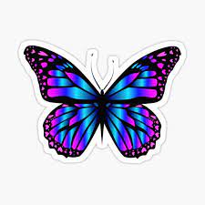 Purple Butterfly Emoji Gifts Merchandise Redbubble