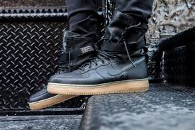 Low Top Black Air Force 1 On Feet An Onfeet Look At The Nike Special Field Air Force 1 Air Force One Shoes Nike Boots