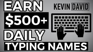 With all of the ways to make some free or almost free money listed above, i'm positive there are a few ways that stuck out as possibilities for you. Earn 500 By Typing Names Online Available Worldwide Make Money Online Youtube