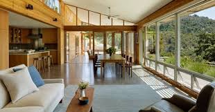 The house is sited to engage the undulating hillside and capture the. Cloverdale Residence By Turnbull Griffin Haesloop Architects Inhabitat Green Design Innovation Architecture Green Building