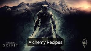 Skyrim What Are Alchemy Recipes