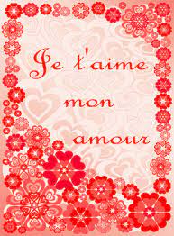 Mon coeur et remplis de joie depuis un bout de temps , tu sais depuis quand ? Carte Je T Aime Mon Amour Avec Des Fleurs Et Des Coeurs Envoyer Une Carte Saint Valentin Des 0 99 Merci Facteur