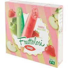 Al momento di essere consumati passateli per qualche istante sotto il getto dell'acqua tiepida in modo da facilitare l'estrazione del ghiacciolo. Stecco Gelato Fruttolosi Alla Fragola E Mela Coop Coop Shop