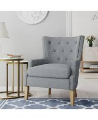 Dorel Living Edith Accent Chair Gray Dorel Living Mattress Furniture Accent Chairs