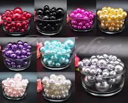 Vase Filler Pearls Beads Pebbles Wedding Decorative Centerpieces Plastic Balls Ebay Vase Fillers Black Vase Centerpiece Vase Centerpieces