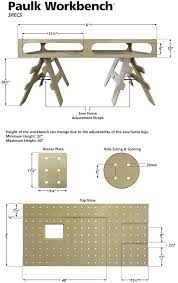 Designer/builder ron paulk www.paulkhomes.com plans available at. Paulk Workbench Specs Workbench Plans Diy Paulk Workbench Workbench