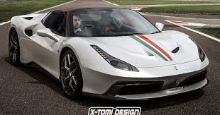 Why Not Make A Spider Out Of The Ferrari 458 Mm Speciale Ferrari Ferrari 458 Coches Ferrari