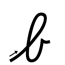 After this, create a swirl on the left hand side of the line, then curve it out to make the top of the letter of the humps on the b. Cursive B Logo Logodix