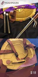 Ninja Turtle Play Set Playset Turtle Purple