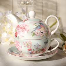 Country Life By Wuni Tea For One Set Tea Pots Tea Floral Tea