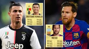 Check spelling or type a new query. Lionel Messi And Cristiano Ronaldo S Overall Ratings In Ea Sports Fifa 21 Predicted Sportbible