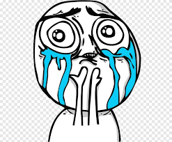 His face is used to mock people and even today he is when they're happy about something, they also express their happiness quite openly. Crying Rage Comic Happiness Internet Meme Of Crying Person Comics Face Png Pngegg