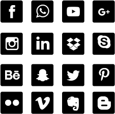 Pngtree has millions of free png, vectors and psd graphic resources for designers.| 3572498 Download Social Media Icons Set Network Background White Social Media Icons Transparent Background Free Full Size Png Image Pngkit