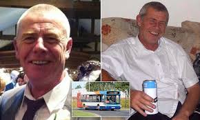 Bus driver Darren Morley died after his vehicle's doors closed