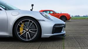 If it is the 911 gt3 vs gtr nismo, i'd go with the gtr. Dodge Challenger Srt Demon Vs Porsche 911 Turbo S Drag Race