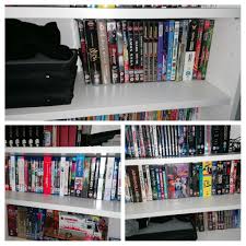It's a lot lol, ummm there's more behind the dvds in the front. My Entire Collection Of Anime Dvds And Blurays One Of The Rarer Ones Being A German Copy Of The Original Ova Of Alita Battle Angel As It Has The English Manga Uk Dub