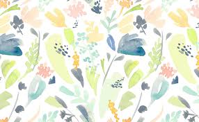 Shop our pink wallpaper today! Watercolor Floral Pattern Wallpaper For Walls Pastel Flowers