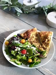 Cover, and set aside until doubled in size, about 35 minutes. Easy Garlic Flatbread Recipe