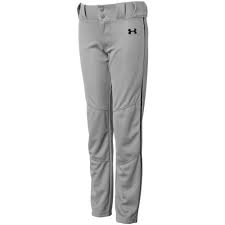 Under Armour Youth Utility Relaxed Open Bottom Piped Baseball Pant
