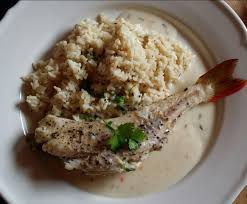 Barsch Mit Reis Und Krautersauce Rezept Lebensmittel Essen Rezepte Barsch Rezepte