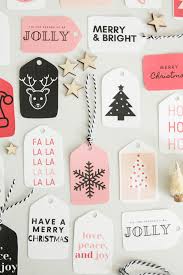 What better way to truly personalize your next event! 64 Free Printable Christmas Gift Tags Simple Wrapping Ideas Paisley Sparrow