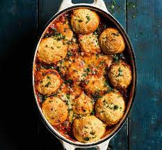 Chicken Arrabbiata Stew Parmesan Dumplings Recipe In 2021 Bbc Good Food Recipes Stew And Dumplings Recipes
