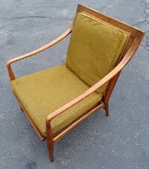 Mid Century Armchair With Thomas Paul Oceania Cushions Etsy Mid Century Modern Lounge Chairs Chair Mid Century Armchair