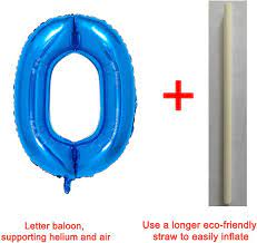 Amazon.com: Letter Blue O Balloons,40 Inch Single Blue Alphabet Giant  Letter Foil Balloons Aluminum Hanging for Wedding Birthday Party Decoration  Helium Air Mylar Balloon : Health & Household