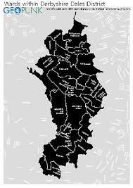 Much of it is in the peak district, although most of its population lies along the river derwent. Map And Details For Derbyshire Dales Local Authority