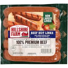 beef hot links hillshire farm brand