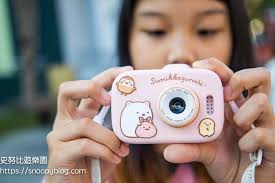 角落小夥伴二代兒童相機～日本正版授權限定角落小夥伴圖框、前後雙鏡頭4800萬畫素+720P錄影，聖誕禮物首選@史努比遊樂園