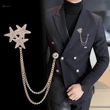 mens brooch for wedding