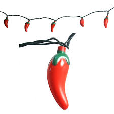 Chili Pepper Light Set Chili Pepper Lights Stuffed Peppers Chili Pepper