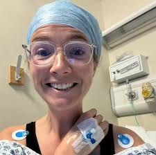 The idea of dying and leaving a child behind is so hard, but my husband  would rather a little piece of me running around'