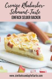 Schnelles Und Leckeres Rezept Fur Cremige Rhabarber Vanilleschmand Tarte Blechkuchen Einfach Schnell Blechkuchen Einfach Und Fruhlingskuchen