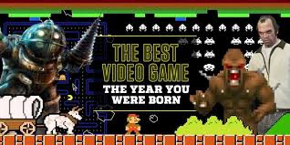 The year of the cartridge. Old Video Games Best Video Game The Year You Were Born