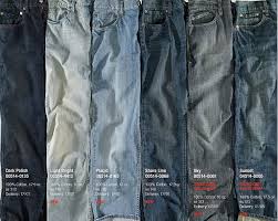 Levi Jeans Color Chart Teethcat Com